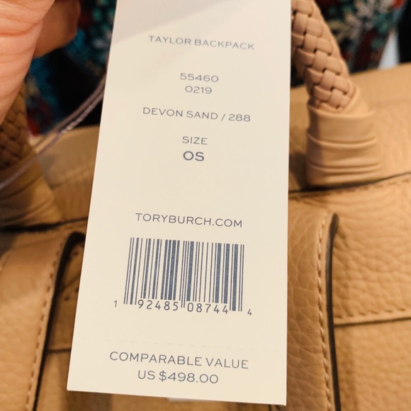 Taylor backpack Tory Burch Devon sand 55460 - Picture 5 of 8